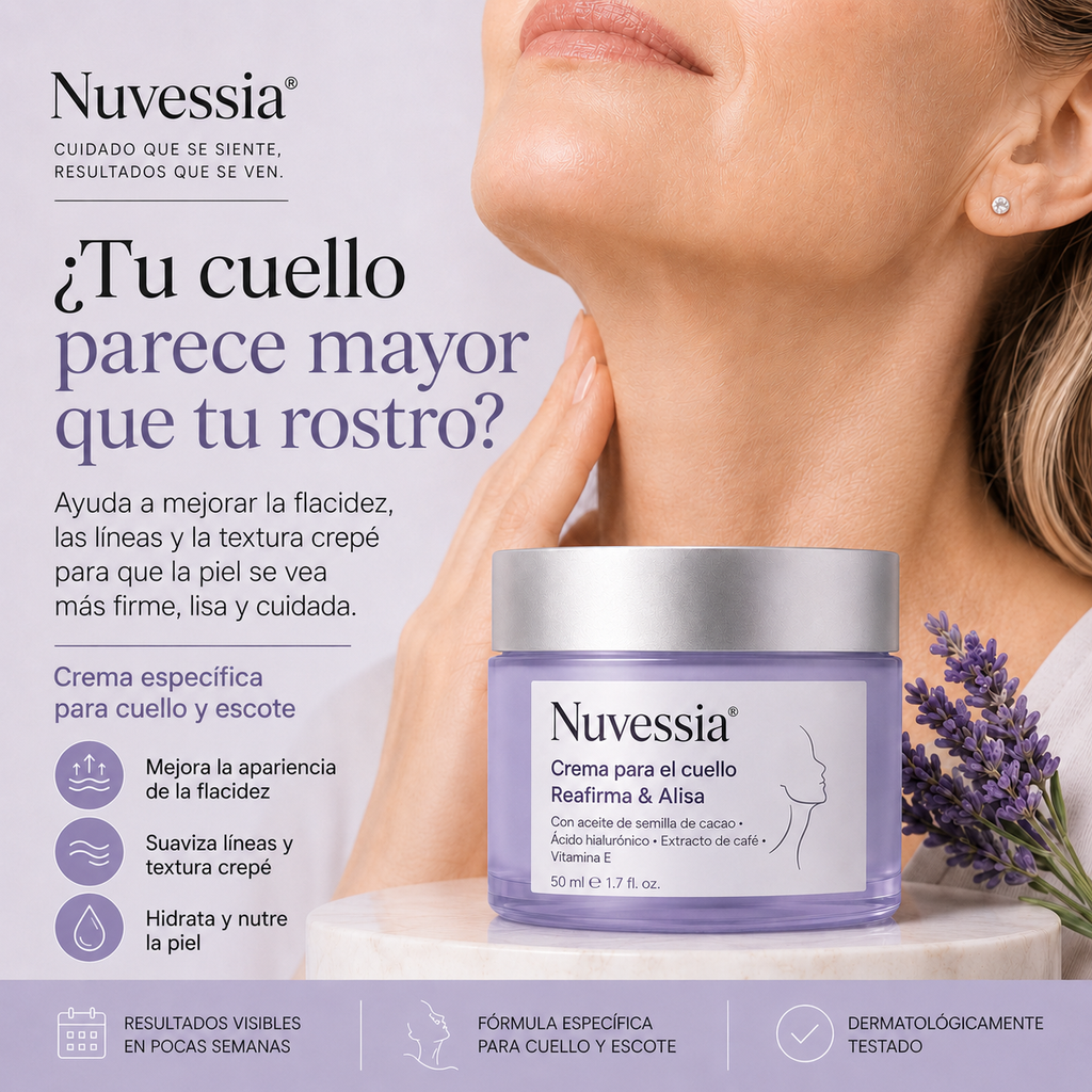 Crema para el cuello Reafirma & Alisa Nuvessia®